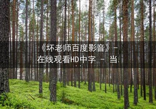 《坏老师百度影音》- 在线观看HD中字 - 当叛逆教师遇上校园风暴